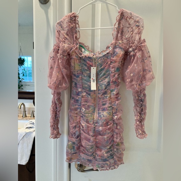 For Love & Lemons Imani Mini Dress - Picture 6 of 7